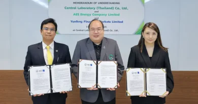 CLT Joins Forces with AES Energy and Yunfeng Financial Group to Advance Integrated Clean Energy Solutions, Accelerating Thailand’s Business Sector Towards a Low-Carbon Economy